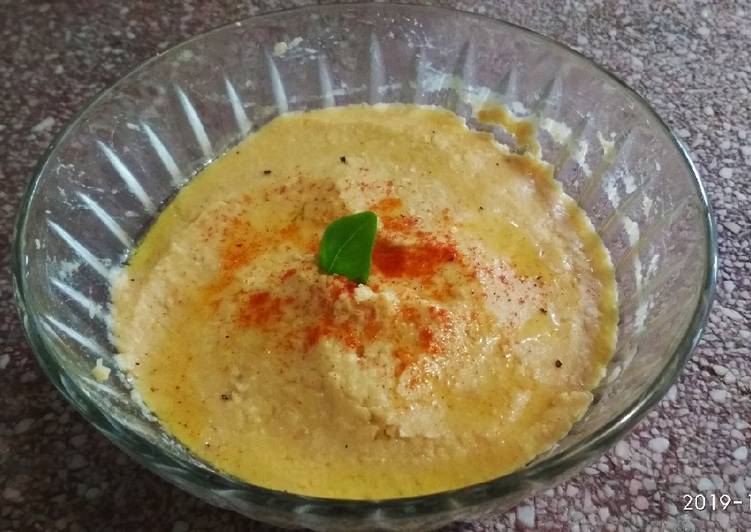 Hummus de garbanzo