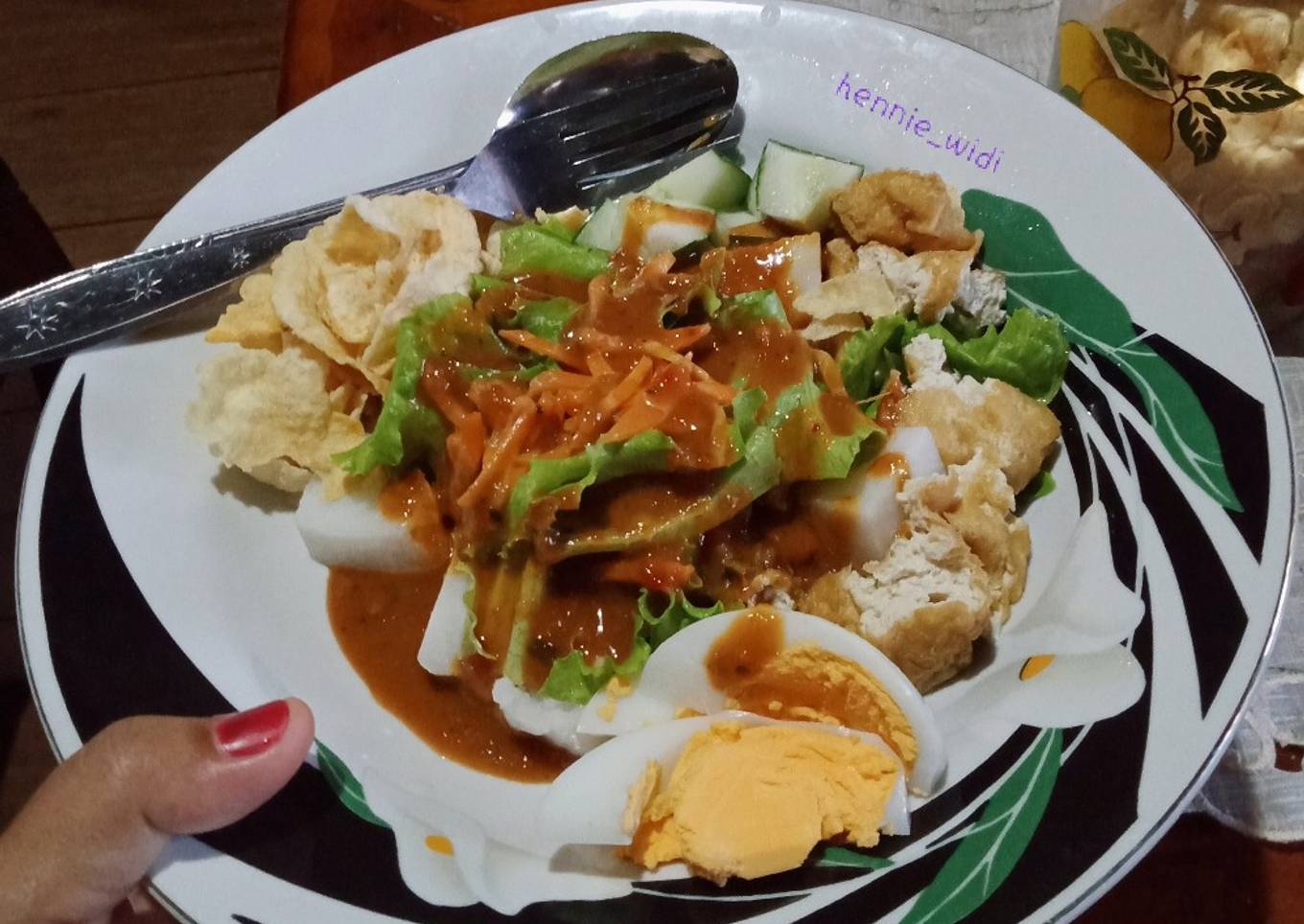 Gado-gado khas Malang🤗