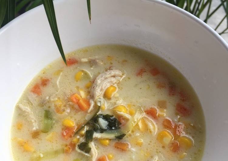 Chicken creamy soup