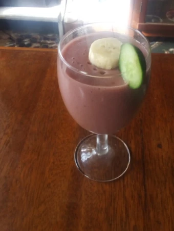 Recipe Banana &amp; avacado smoothie with strawberry flavour the Perfect So Delicious