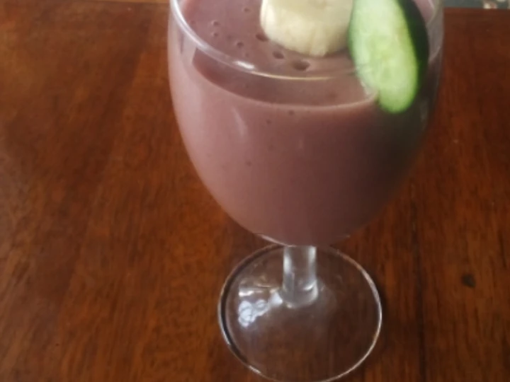 Recipe Banana &amp;amp; avacado smoothie with strawberry flavour the Perfect So Delicious
