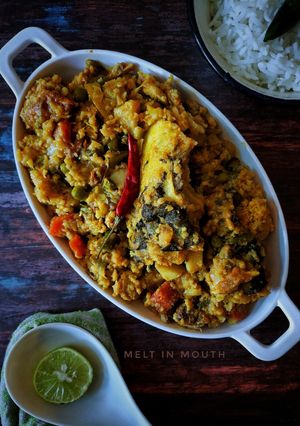 মুড়ি ঘন্ট (Muri Ghonto recipe in bengali) রেসিপির প্রধান ছবি
