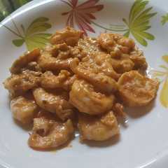 Udang saos telur asin রেসিপির প্রধান ছবি