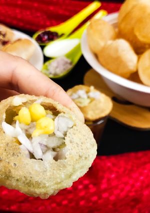 आटे की पानी पूरी (atte ki pani poori recipe in Hindi) रेसिपी मुख्य फोटो