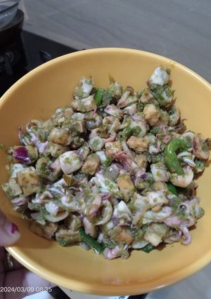 Foto resep Oseng Cumi Tempe Cabai Ijo