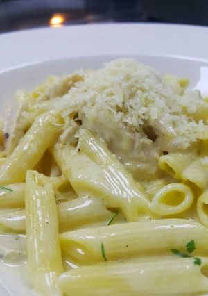 Foto resep Penne Alfredo pasta Ala bintang lima
