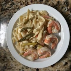 A picture of Shrimp Scampi.