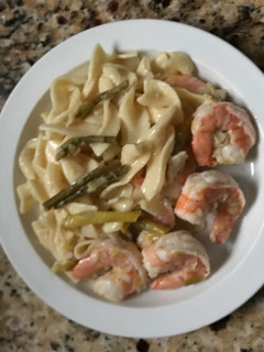 A picture of Shrimp Scampi.