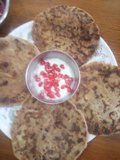 દૂધી ના ફરાળી થેપલા (Dudhi Farali Thepla Recipe In Gujarati) રેસીપી મુખ્ય ફોટો