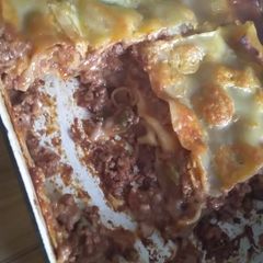 A picture of Lasagne.