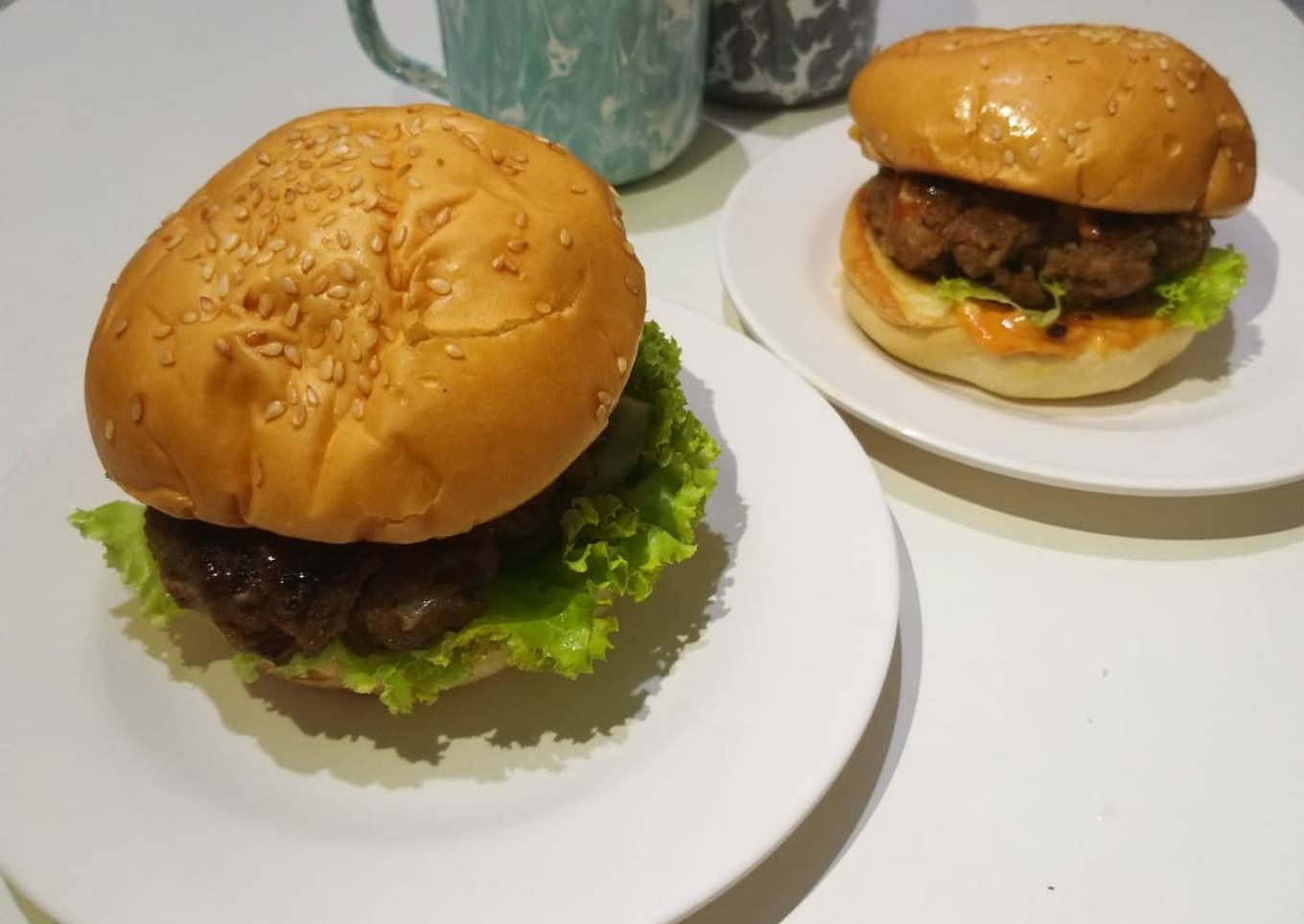 Homemade Beef Burger