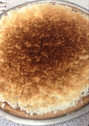 Una foto de Tarta de coco y dulce de leche