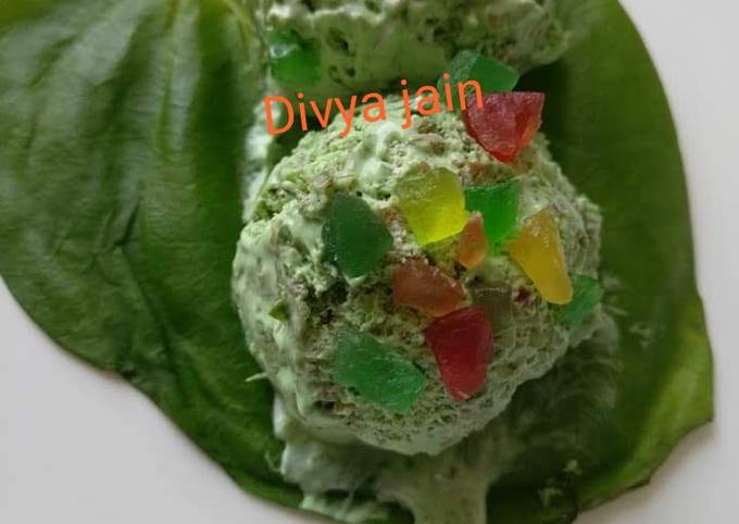 How to Make Perfect Paan ice cream