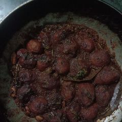 A picture of Kashmiri Dum Aloo.