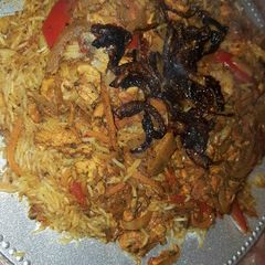 A picture of kuwaiti biryani - modern-.