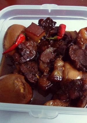 Hình của món Thịt kho coca Hawaii (không nước mắm 😄😄).