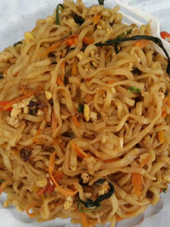 Foto resep mie goreng kangkung