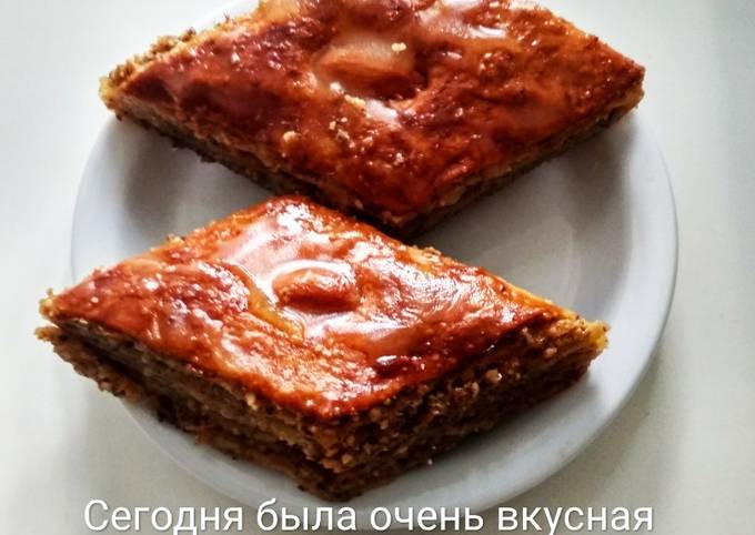 Рецепт домашней пахлавы