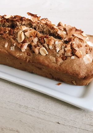 Una foto de Budín Vegano
