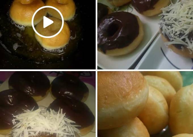 Donut tanpa kentang, lembut dan empuk enak