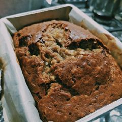 A picture of Banana bread.