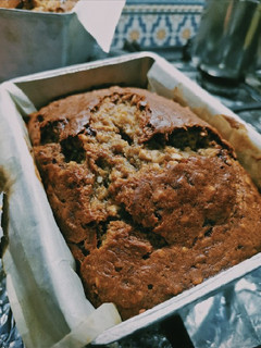 A picture of Banana bread.