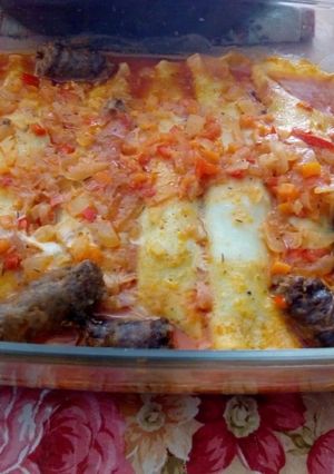Una foto de Canelones de Verdura