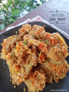 Foto resep Jamur Crispy Sambal Bawang