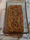 Budín de peras y banana