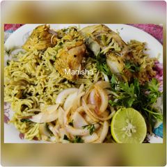 A picture of One Pot Chicken Biryani(Cooker biryani).