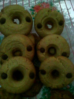 Una foto de Galletas sin huevo y con chips de chocolate