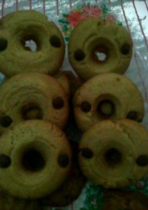 Una foto de Galletas sin huevo y con chips de chocolate