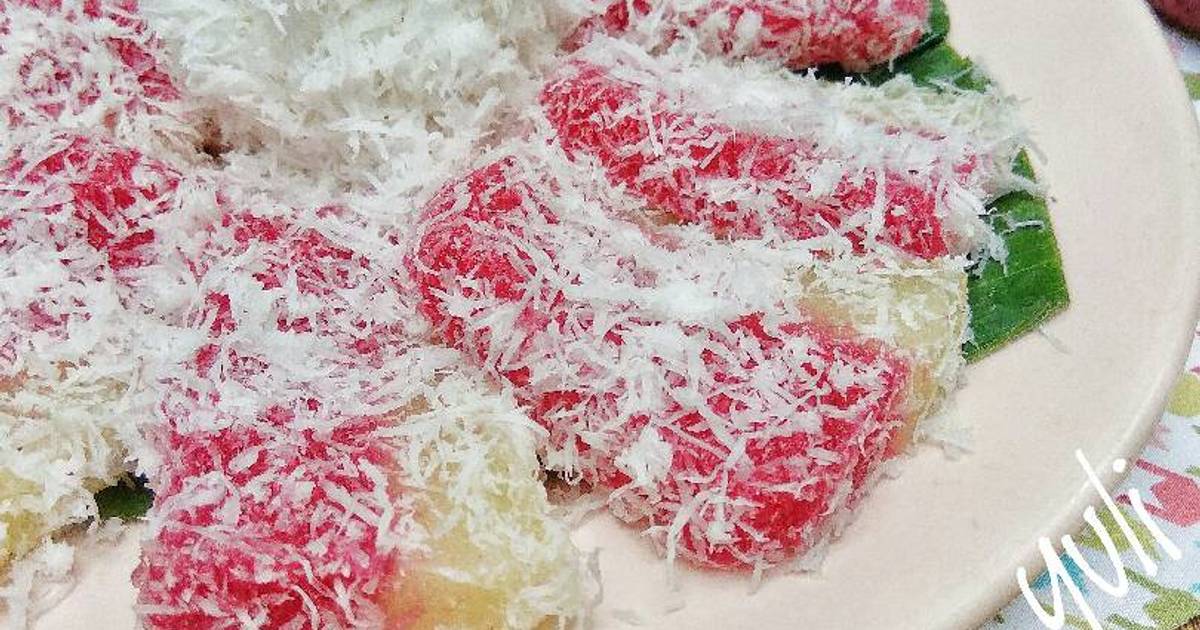  Resep  Kue  lapis  singkong merah putih oleh Yuli Cookpad