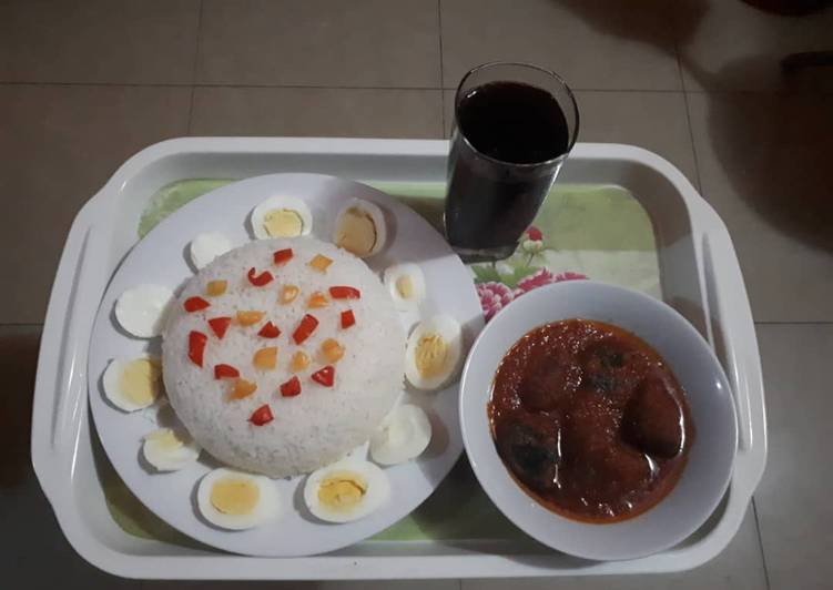 How to Prepare Quick Rice and Stew