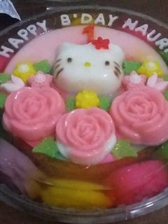 Foto resep Puding Ulang tahun