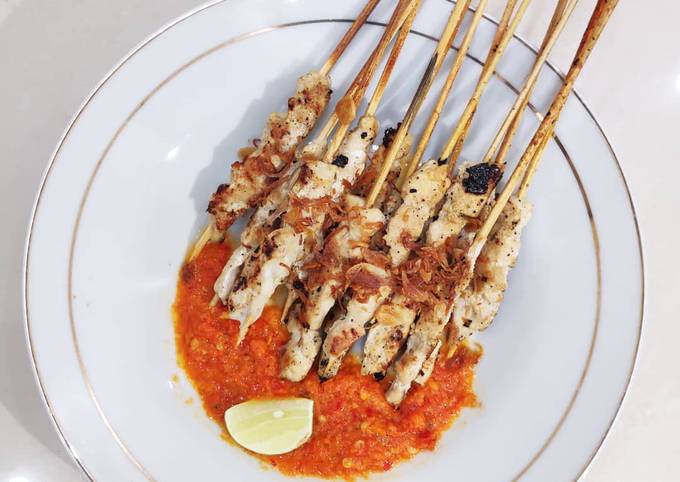 Sate taichan sambel mercon