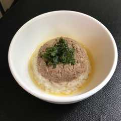 A picture of Nasi Tim Daging Sapi boost BB - MPASI 9 bulan.