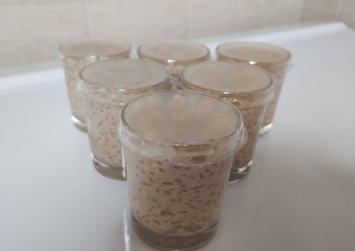 Vasitos de Arroz con leche