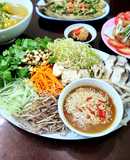 Gỏi ngũ sắc chay