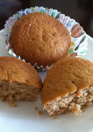 A picture of Carrot Cupcakes.