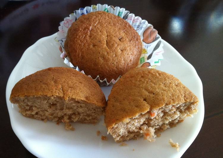 Steps to Prepare Super Quick Homemade Carrot Cupcakes