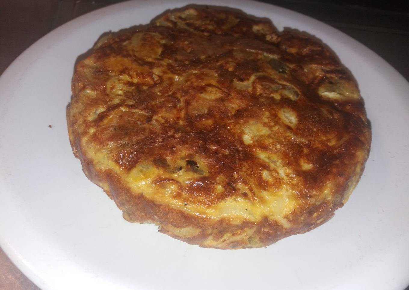 Tortilla de calabaza y batata