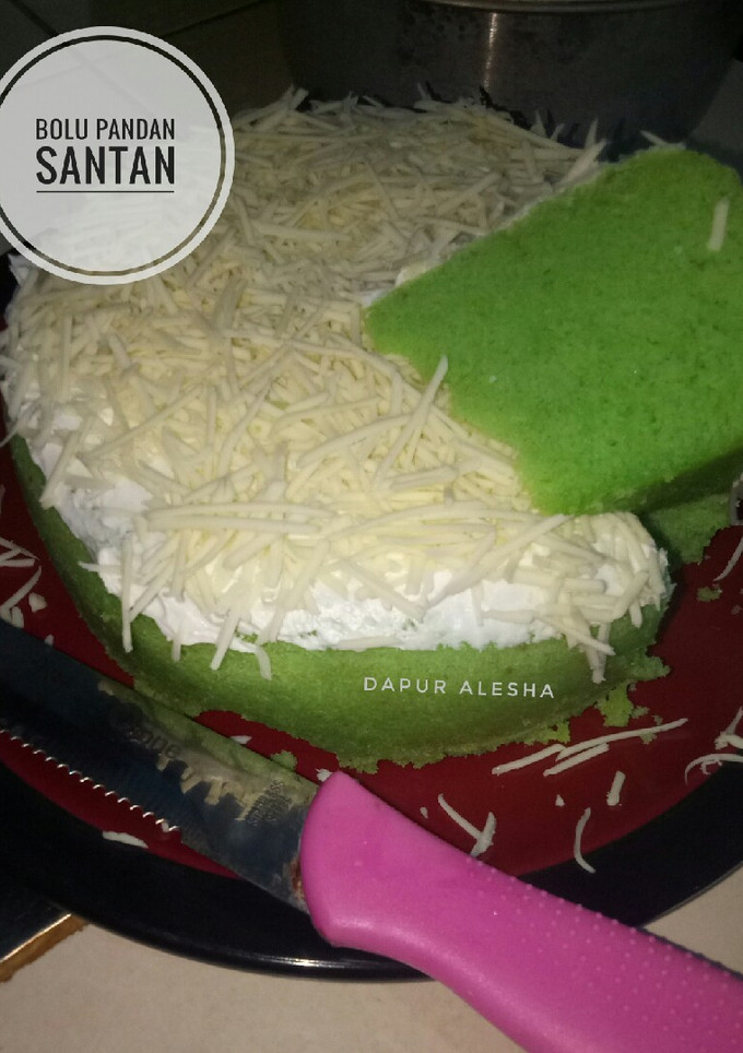 Foto resep Bolu pandan santan super lembut