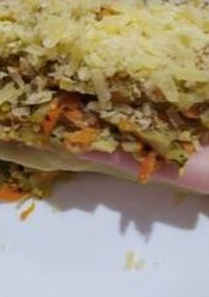 Una foto de Tortilla al horno de verduras 😋