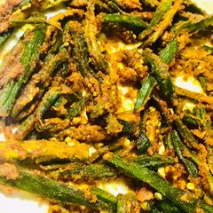 A picture of Microwave cooked crispy lady’s figure.