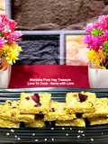 Sesame Peanut Jaggery Barfi - A Healthy, Nutritious, Delicious Dessert