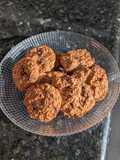 Galletas de avena y manzana