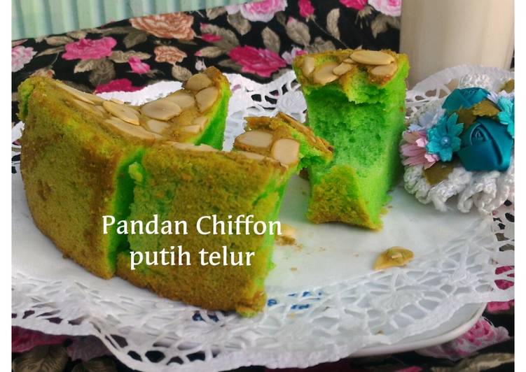 Pandan Chiffon Putih Telur 😍