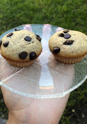 Una foto de Muffins de pera