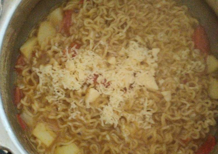 INDIAN 🇮🇳 basic Maggi RAMEN (Veg 🟢) �?�